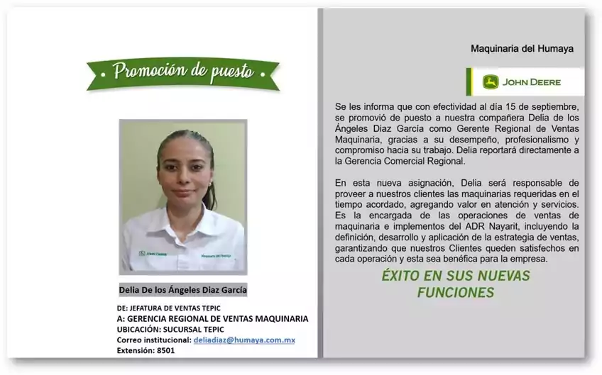 Promociones de puesto